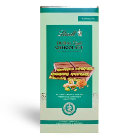 Lindt Dubai stílusú csokoládé 145g - bulkshop.hu