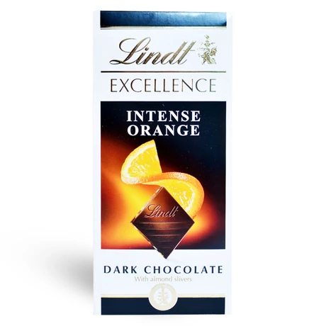 Lindt Excellence Dark Orange narancsos étcsokoládé 100g - bulkshop.hu