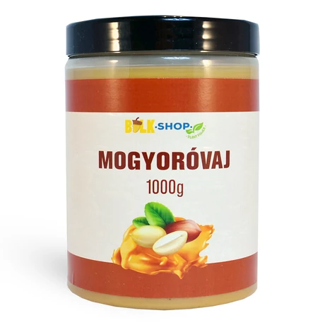 Bulkshop mogyoróvaj, selymes 1kg - bulkshop.hu