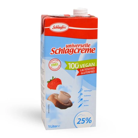 Schlagfix vegan habkrém 25% 1000ml - Bulkshop