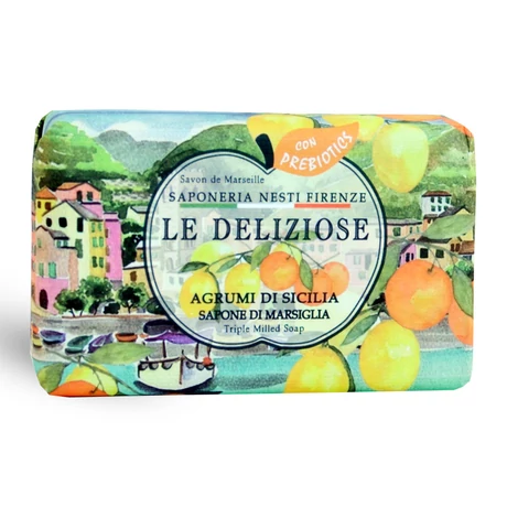 Nesti dante le deliziose szicíliai citrus szappan 150g - bulkshop.hu