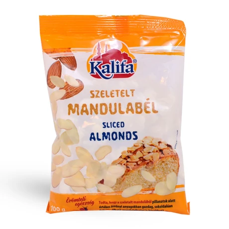 Kalifa szeletelt mandulabél 100g - Bulkshop