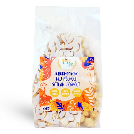 Bulkshop törökmogyoró, héj nélküli, pörkölt 250g - bulkshop.hu