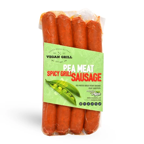 Vegan Grill Pea Meat pikáns grill bászka 300g - Bulkshop