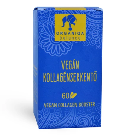 Organiqa balance vegán kollagénserkentő kapszula 60 db - bulkshop.hu