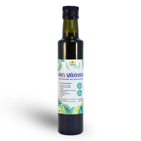 Vörös szőlőmagolaj 0,25 liter, hidegen sajtolt - bulkshop