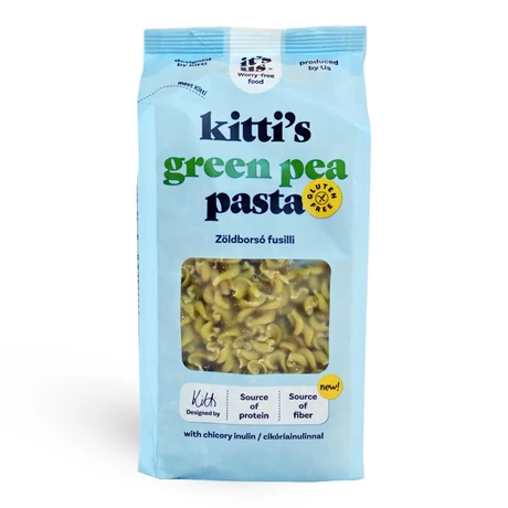 It's us Kitti's zöldborsó száraztészta fusilli/orsó 200g - bulkshop.hu