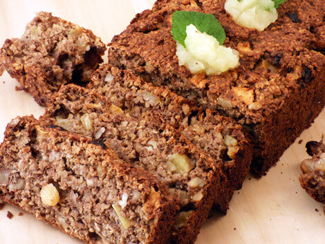 Almás diós zabkenyér recept bulkshop vegán plantbased növényi alapú Almás diós zabkenyér recept bulkshop vegán plantbased növényi alapú