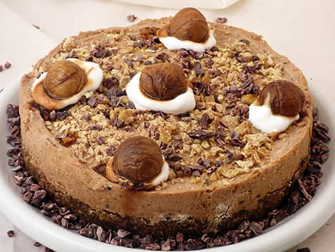 Gesztenyetorta recept vegán növényi alapú bulkshop Gesztenyetorta recept vegán növényi alapú bulkshop