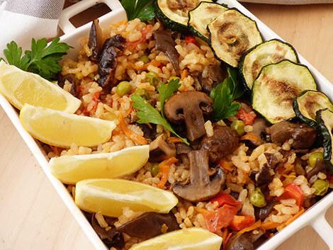 gombás paella recept bulkshop vegán plantbased növényi alapú gombás paella recept bulkshop vegán plantbased növényi alapú