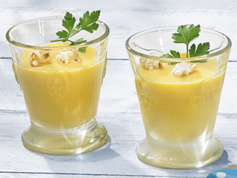Hideg paprikaleves pattogatott kukoricával recept bulkshop vegán növényi alapú plantbased Hideg paprikaleves pattogatott kukoricával recept bulkshop vegán növényi alapú plantbased