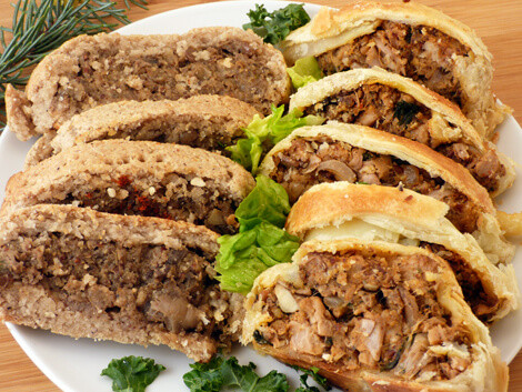 wellington jackfruittal és gombás lencsével recept wellington jackfruittal és gombás lencsével recept