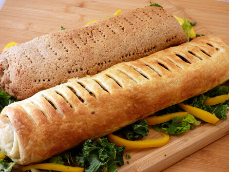 wellington jackfruittal és gombás lencsével recept wellington jackfruittal és gombás lencsével recept