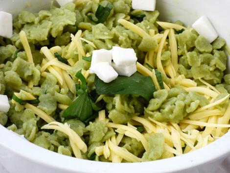 Medvehagymas Zold Nokedli Recept