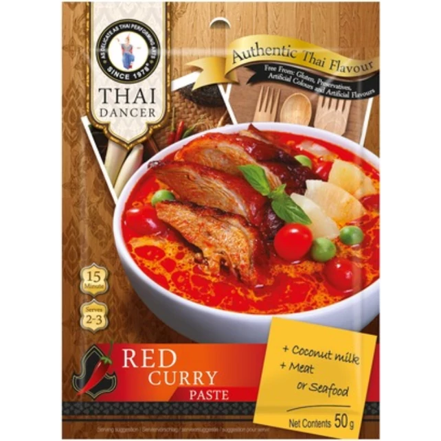 Thai vörös curry paszta 50g - bulkshop