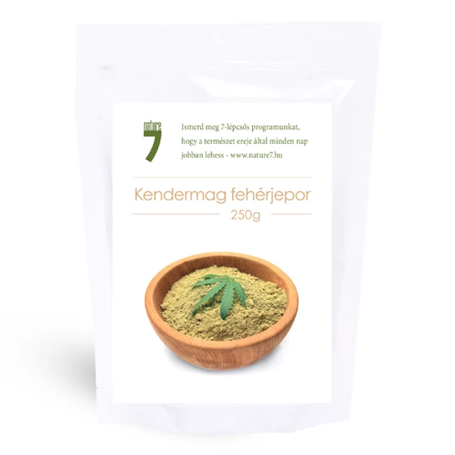 Kendermag fehérjepor 250g - bulkshop.hu