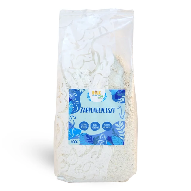zabpehelyliszt 500g - bulkshop