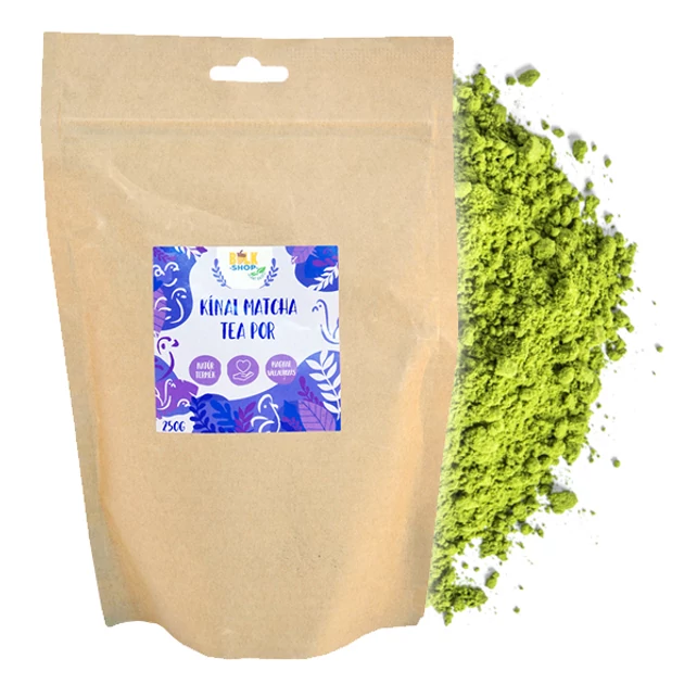 Bulkshop matcha kínai zöld tea por 250g - bulkshop.hu