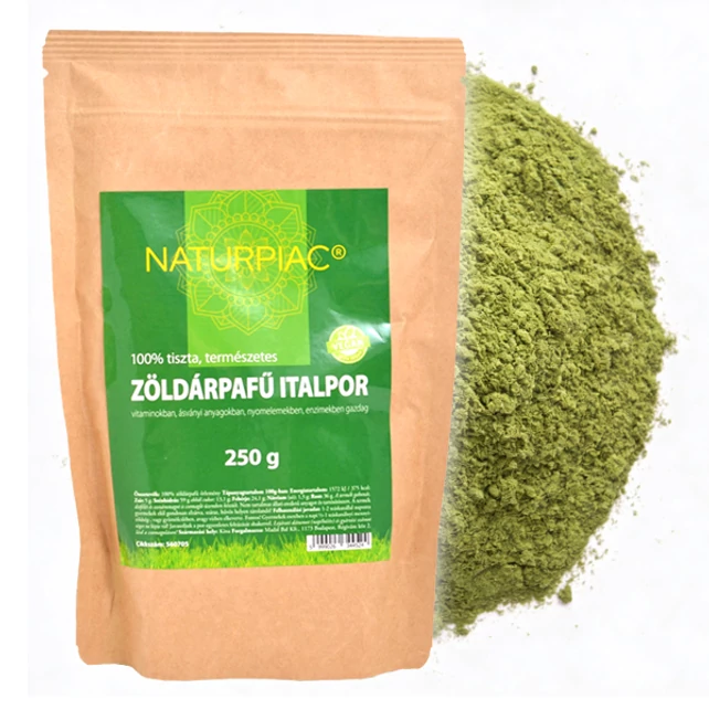 Naturpiac zöldárpafű italpor 250g - bulkshop.hu