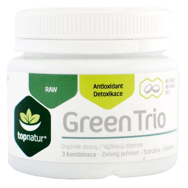 Green Trio tabletta, 180db - bulkshop
