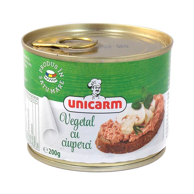 UNICARM Növényi pástétom gombás 200g