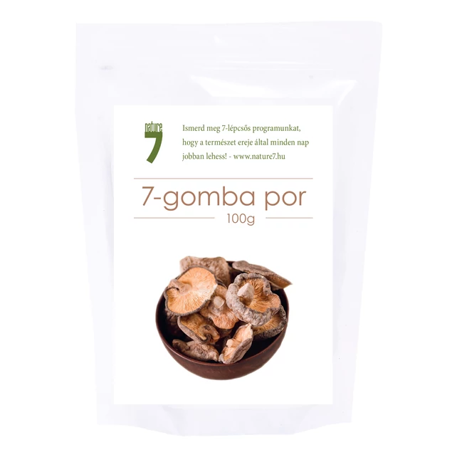 7-gomba keverék por, 100g - bulkshop.hu