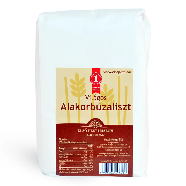 EPMS Világos Alakor ősbúzaliszt 1kg - bulkshop.hu
