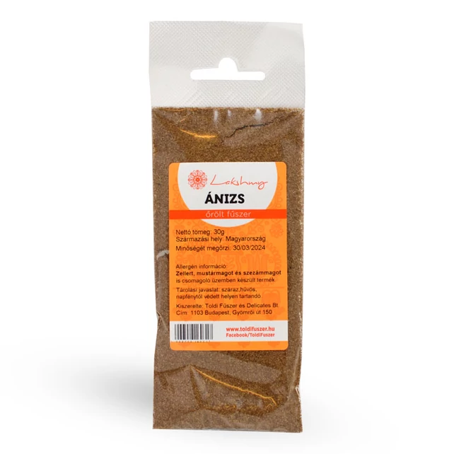 Ánizs őrölt 30g Lakshmy - Bulkshop