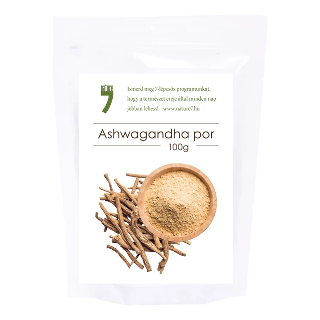 Ashwagandha por 100g - bulkshop.hu