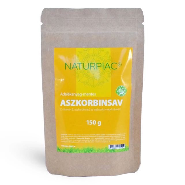 Aszkorbinsav (C-vitamin) 150g NaturPiac