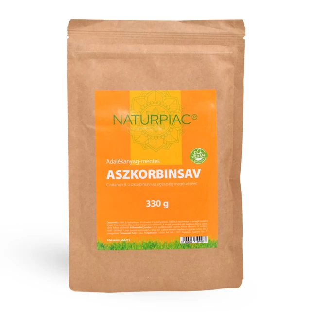 Aszkorbinsav 330g Naturpiac - Bulkshop