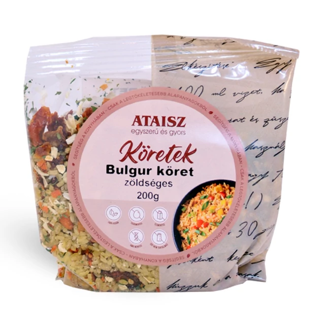 Bulgur köret zöldséges 200g, Ataisz bulkshop