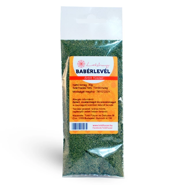 Lakshmy babér őrölt 30g - bulkshop.hu