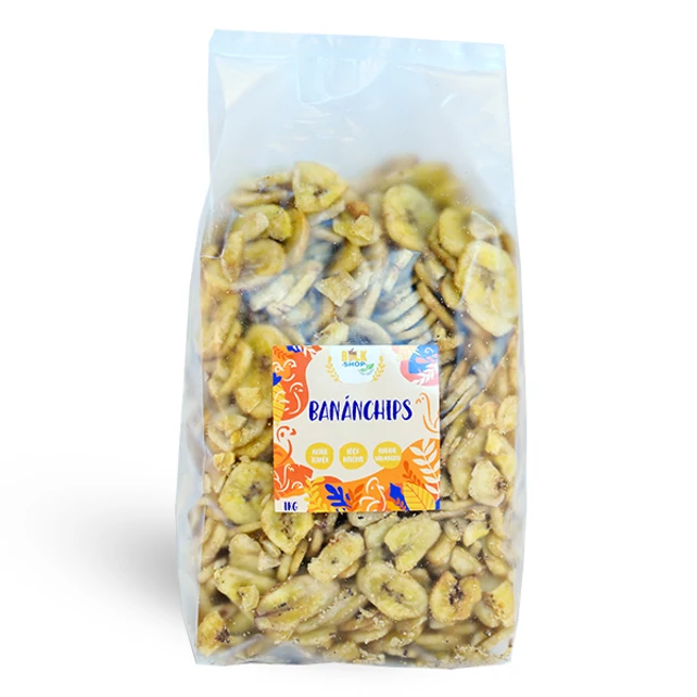 Banánchips 1kg - bulkshop.hu