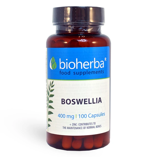 Bioherba Boswellia kapszula 100db, 400mg - bulkshop.hu