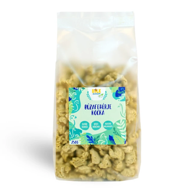 Bulkshop búzafehérje kocka 250g - bulkshop.hu