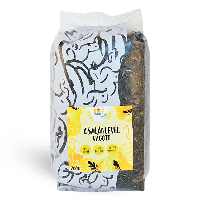 Bulkshop csalánlevél vágott 200g - bulkshop.hu