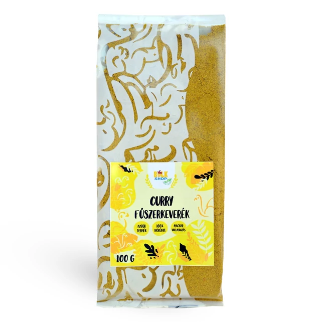 Curry sómentes fűszerkeverék 100g - bulkshop.hu