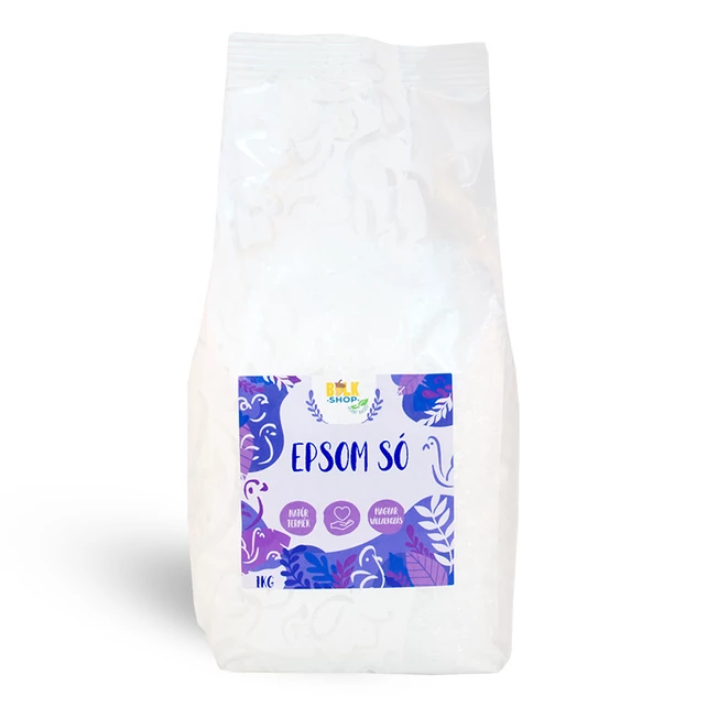 Bulkshop epsom só 1kg - keserűsó magnézium-szulfát