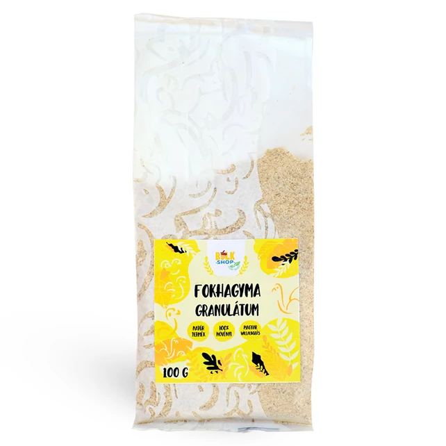 Bulkshop fokhagyma granulátum 100g