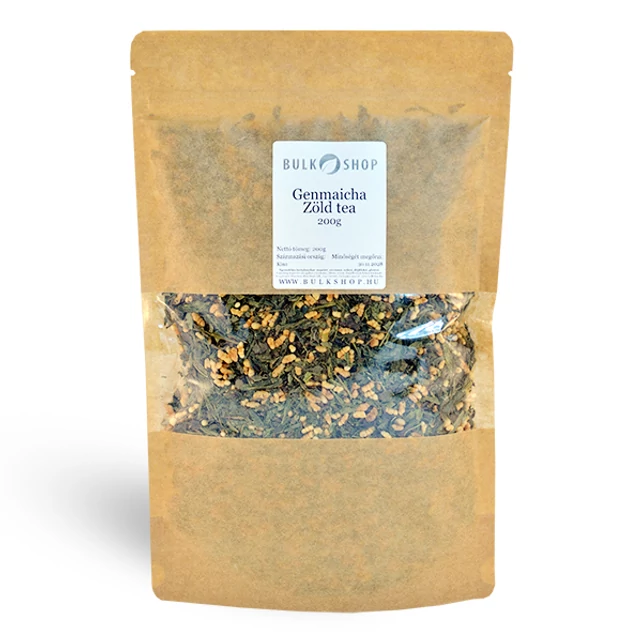 Bulkshop zöld tea Genmaicha 200g - bulkshop.hu