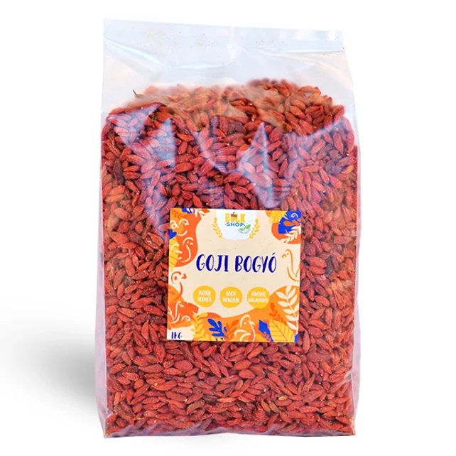 Goji bogyó 1kg - bulkshop.hu