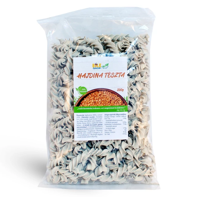 Hajdina tészta orsó 200g - bulkshop.hu