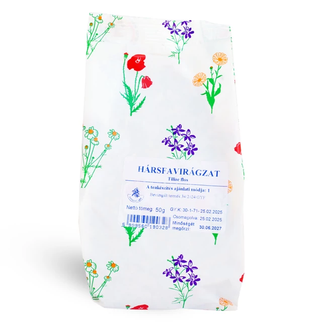 Gyógyfű hársfavirágzat szálas tea 50g - bulkshop.hu