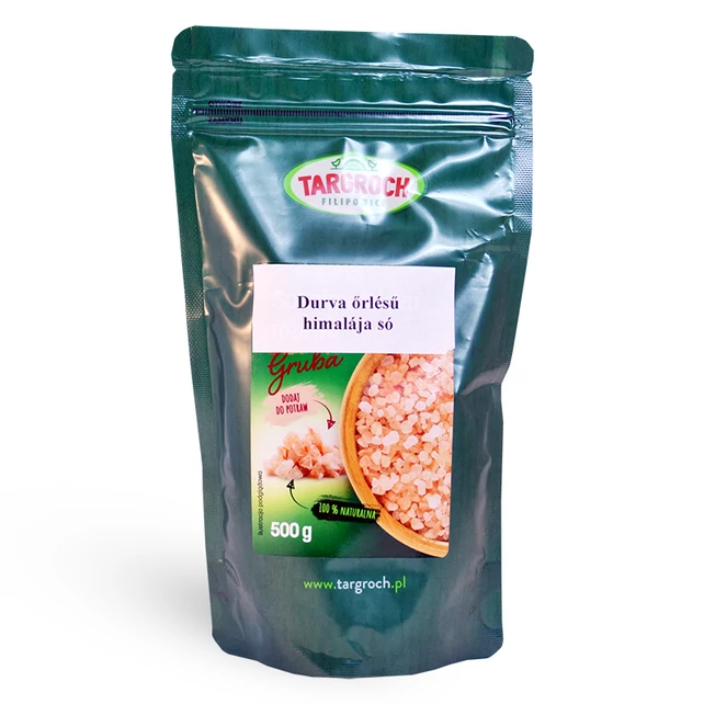 Targroch durva őrlésű himalája só 500g - bulkshop.hu