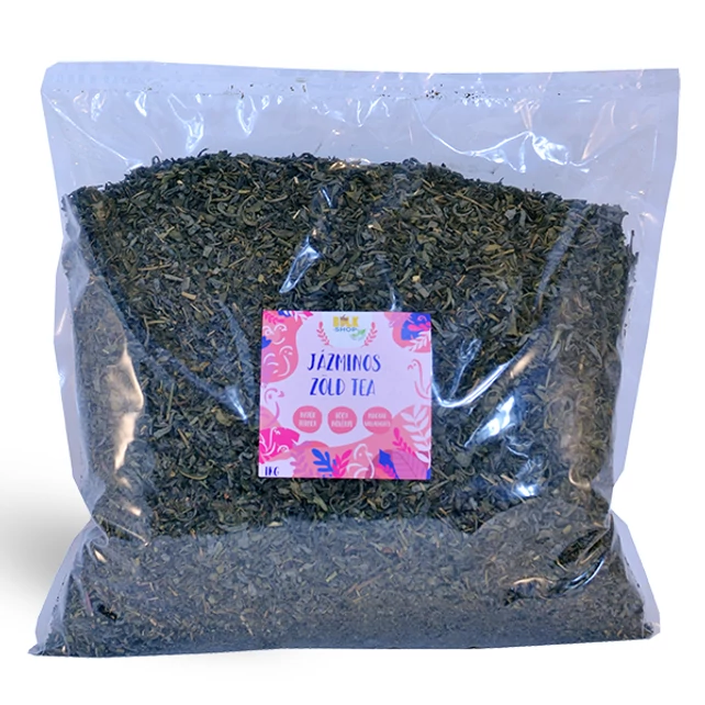 Jázmin ízű zöld tea 1kg - bulkshop.hu