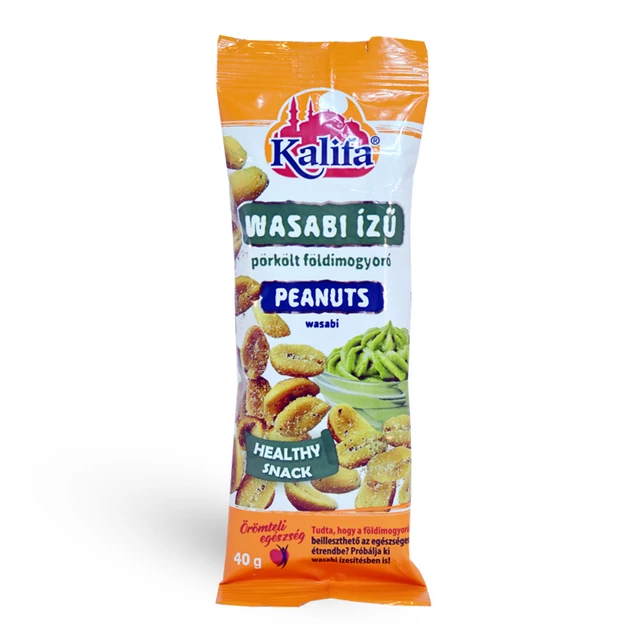 Kalifa földimogyoró wasabis 40g - bulkshop.hu