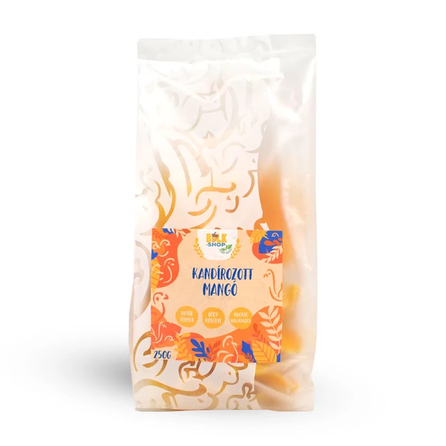 kandírozott mangó szeletek - bulkshop