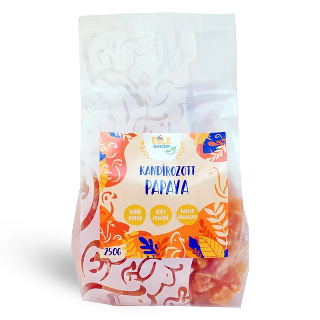 papaya kandírozott - bulkshop