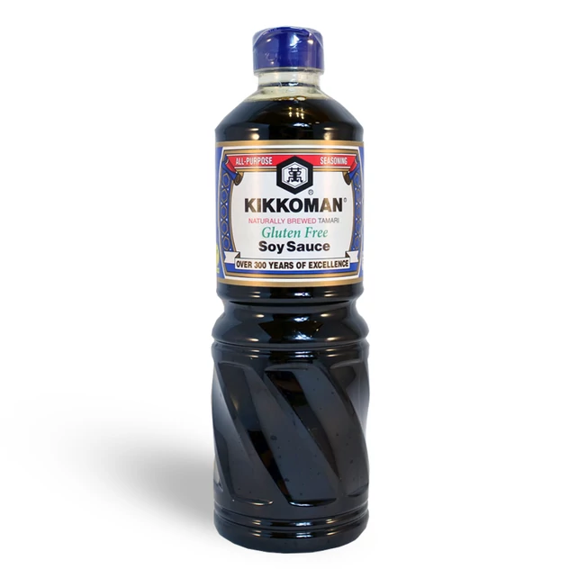 Kikkoman tamari szósz 1 liter (gluténmentes szójaszósz) - bulkshop